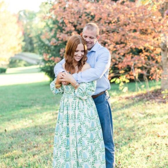 Anthropologie Hydrangea Dress Let Me Be XSP off shoulder long sleeve maxi floral - Picture 16 of 16